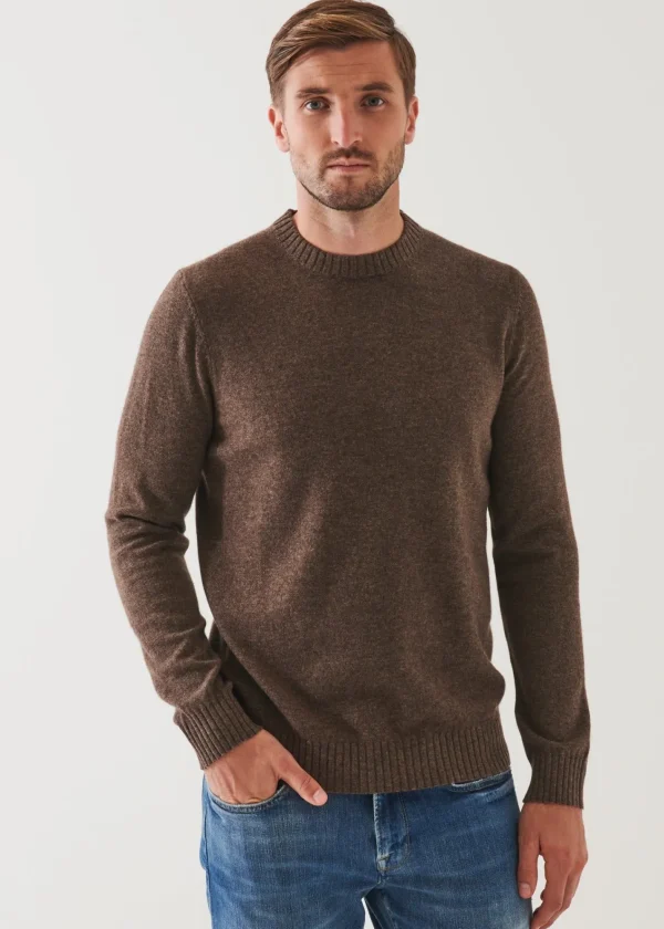 PATRICK ASSARAF Cashmere Blend Crewneck | Men Knitwear