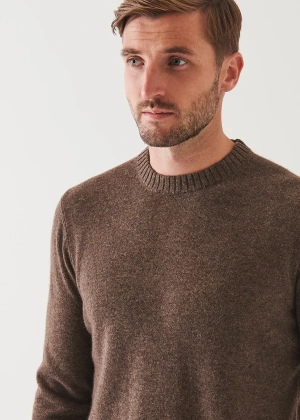 PATRICK ASSARAF Cashmere Blend Crewneck | Men Knitwear