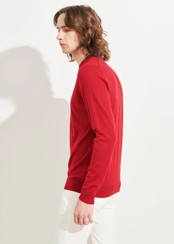 PATRICK ASSARAF Cashmere Crewneck Sweater | Men Knitwear