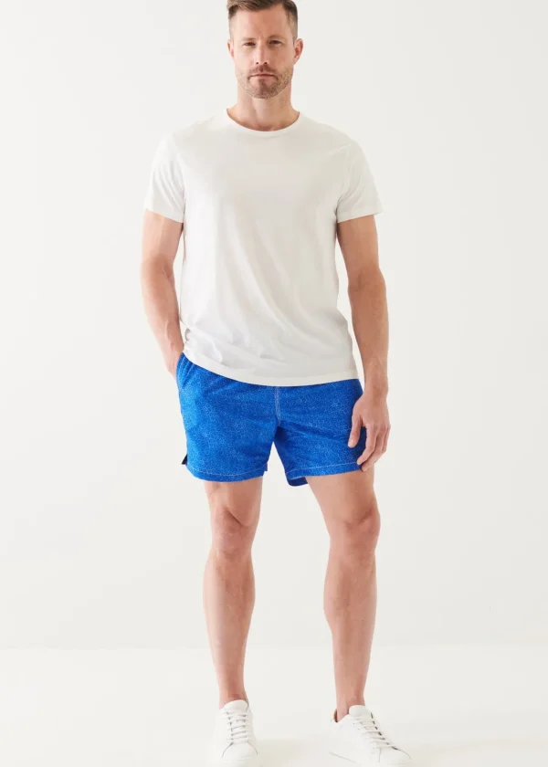 PATRICK ASSARAF Circle Print Swim Short | Men Bottoms