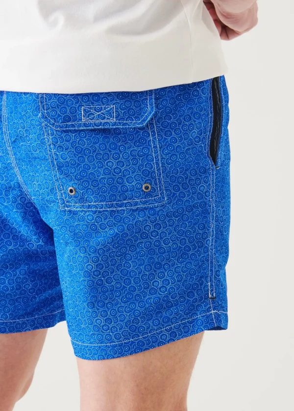 PATRICK ASSARAF Circle Print Swim Short | Men Bottoms