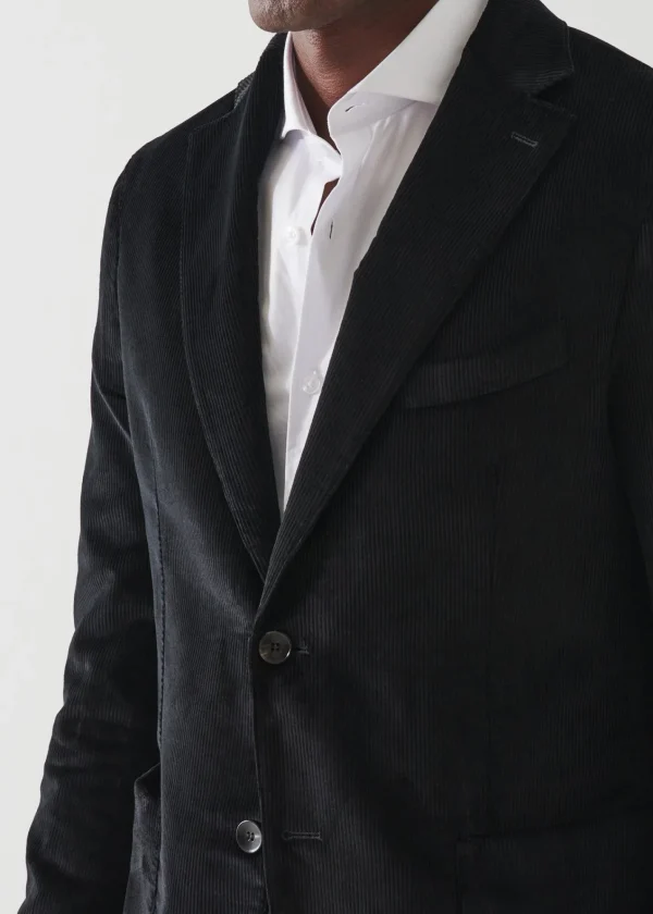 PATRICK ASSARAF Corduroy Two-Button Blazer | Men Blazers