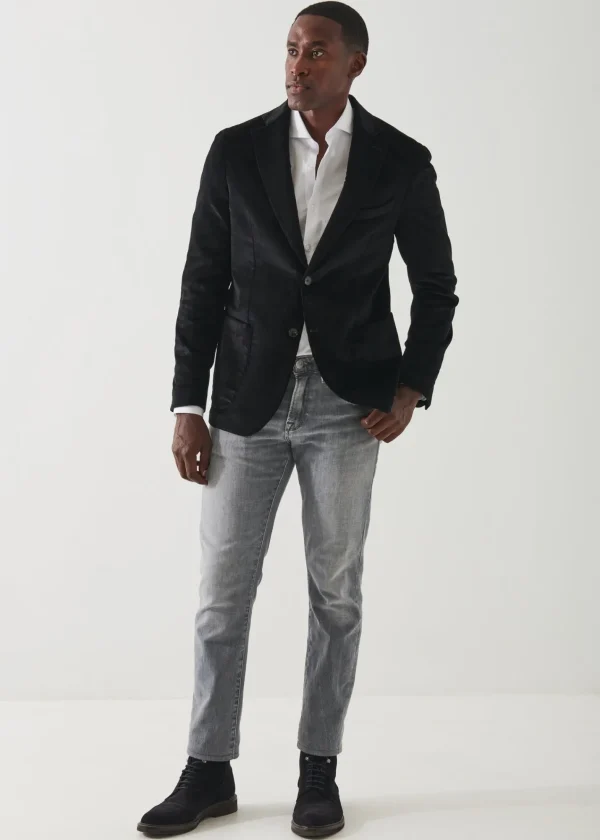 PATRICK ASSARAF Corduroy Two-Button Blazer | Men Blazers