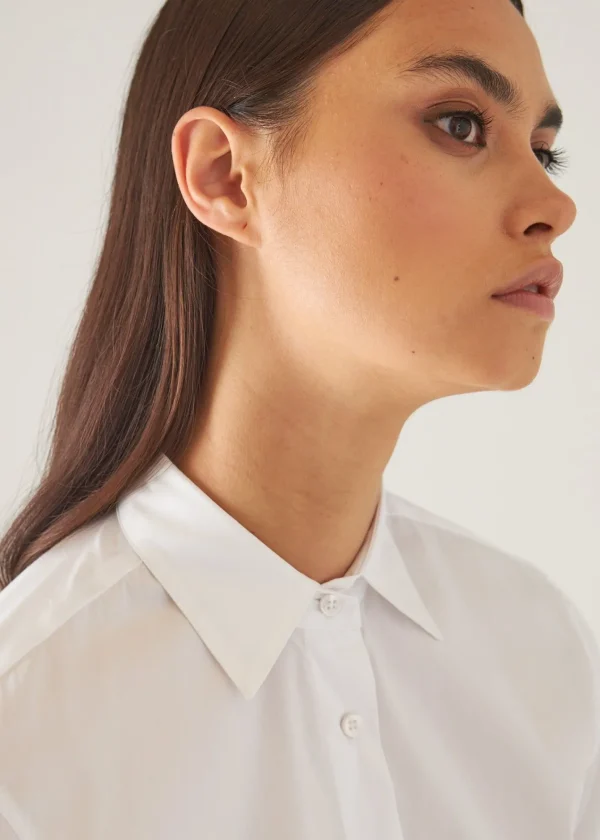 PATRICK ASSARAF Cotton Stretch Classic Shirt | Women Shirts