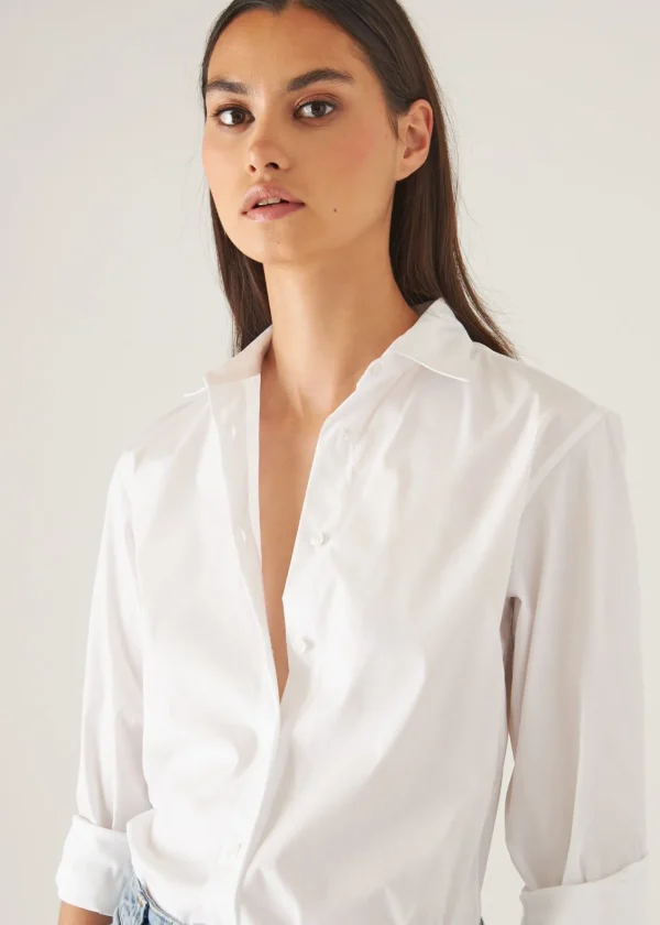 PATRICK ASSARAF Cotton Stretch Classic Shirt | Women Shirts
