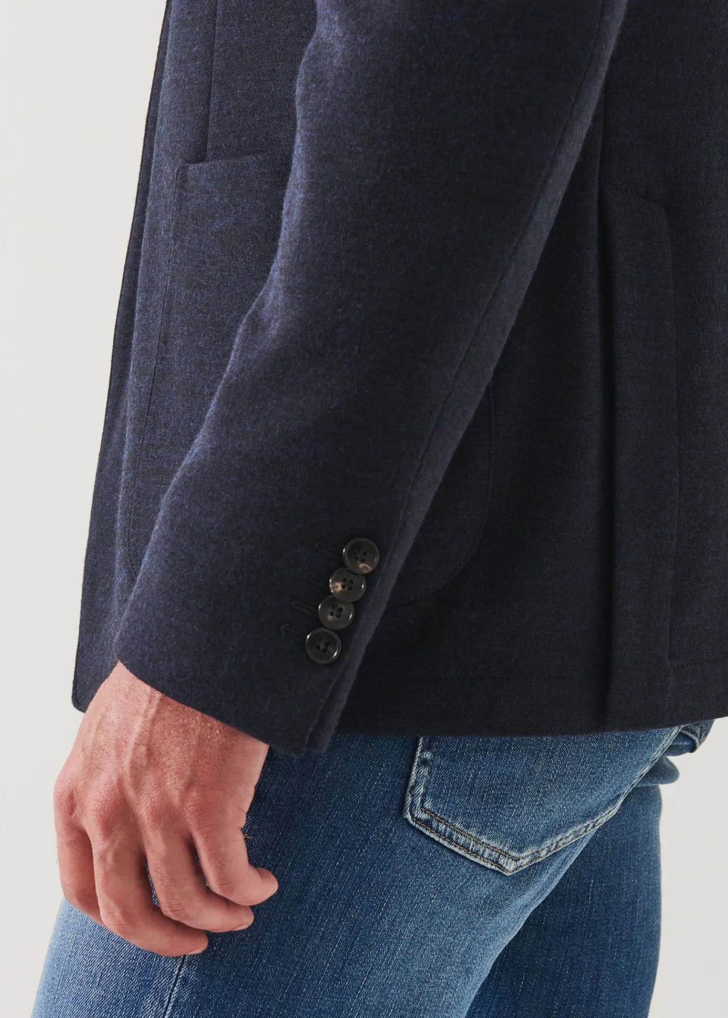 double_face_twobutton_bla_2.webp PATRICK ASSARAF Double Face Two-Button Blazer | Men Blazers