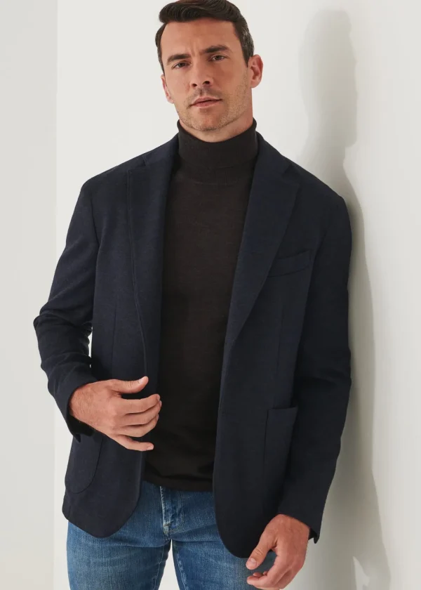 PATRICK ASSARAF Double Face Two-Button Blazer | Men Blazers