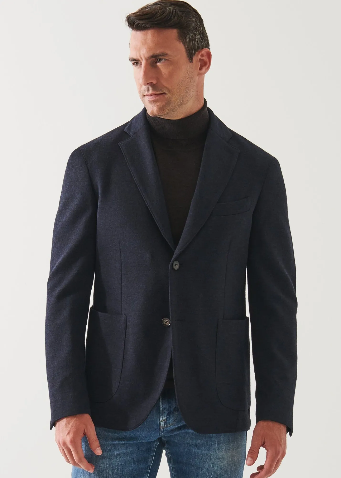 double_face_twobutton_bla_6.webp PATRICK ASSARAF Double Face Two-Button Blazer | Men Blazers
