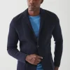 PATRICK ASSARAF Eco-Cashmere Sweater Jacket | Men Blazers