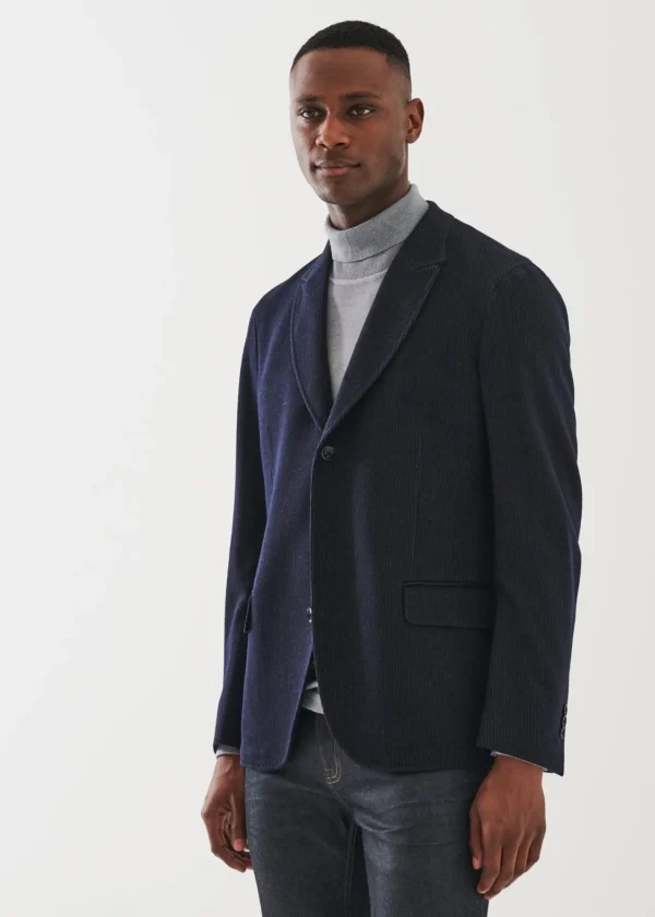 PATRICK ASSARAF Fine Stripe Blazer | Men Blazers
