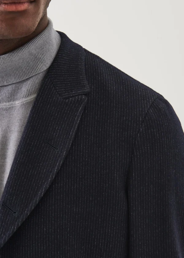 PATRICK ASSARAF Fine Stripe Blazer | Men Blazers