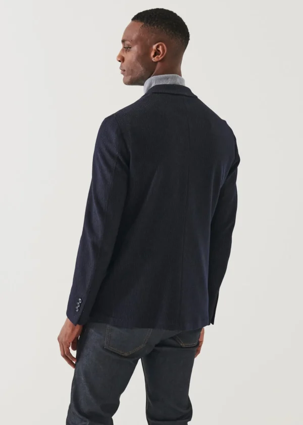PATRICK ASSARAF Fine Stripe Blazer | Men Blazers
