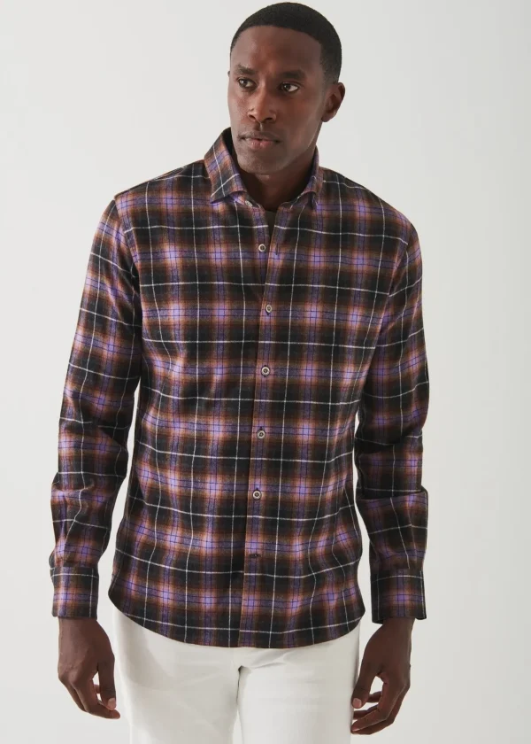 PATRICK ASSARAF Flannel Shirt | Men Shirts