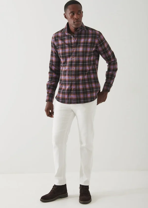 PATRICK ASSARAF Flannel Shirt | Men Shirts