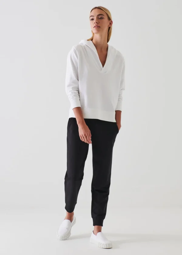 PATRICK ASSARAF French Terry Drawstring Jogger | Women Pants