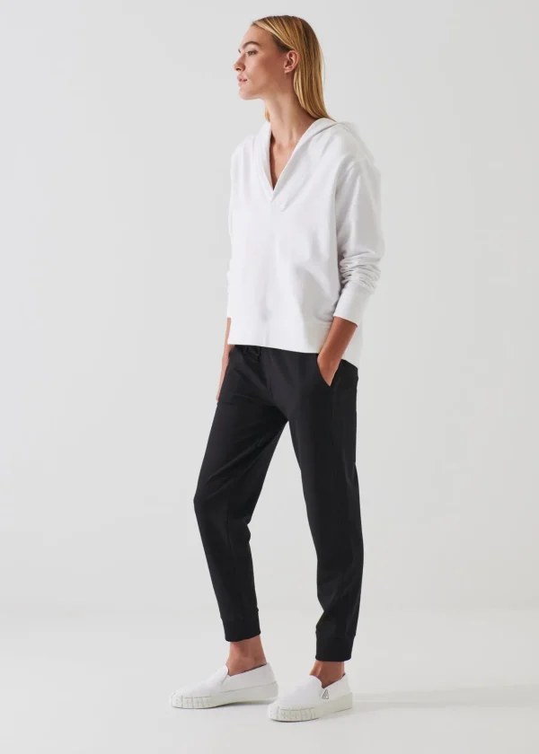 PATRICK ASSARAF French Terry Drawstring Jogger | Women Pants