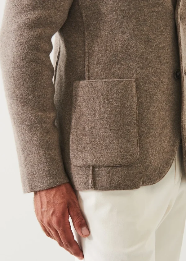 PATRICK ASSARAF Italian Cashmere Two-Button Blazer | Men Blazers