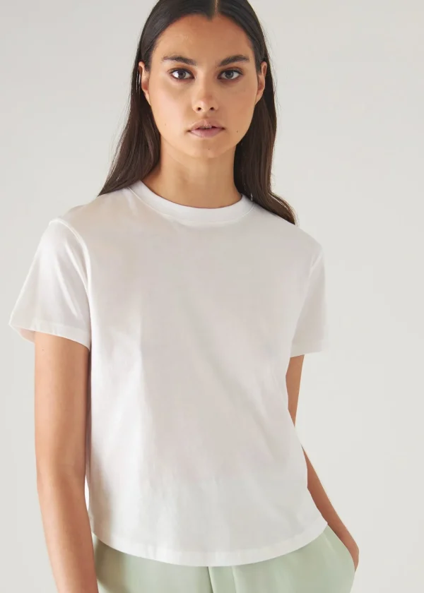 PATRICK ASSARAF Lightweight Pima Cotton Baby T-Shirt | Women T-Shirts