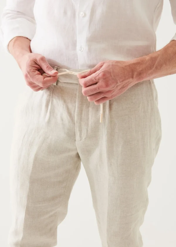 PATRICK ASSARAF Linen Pant | Men Bottoms