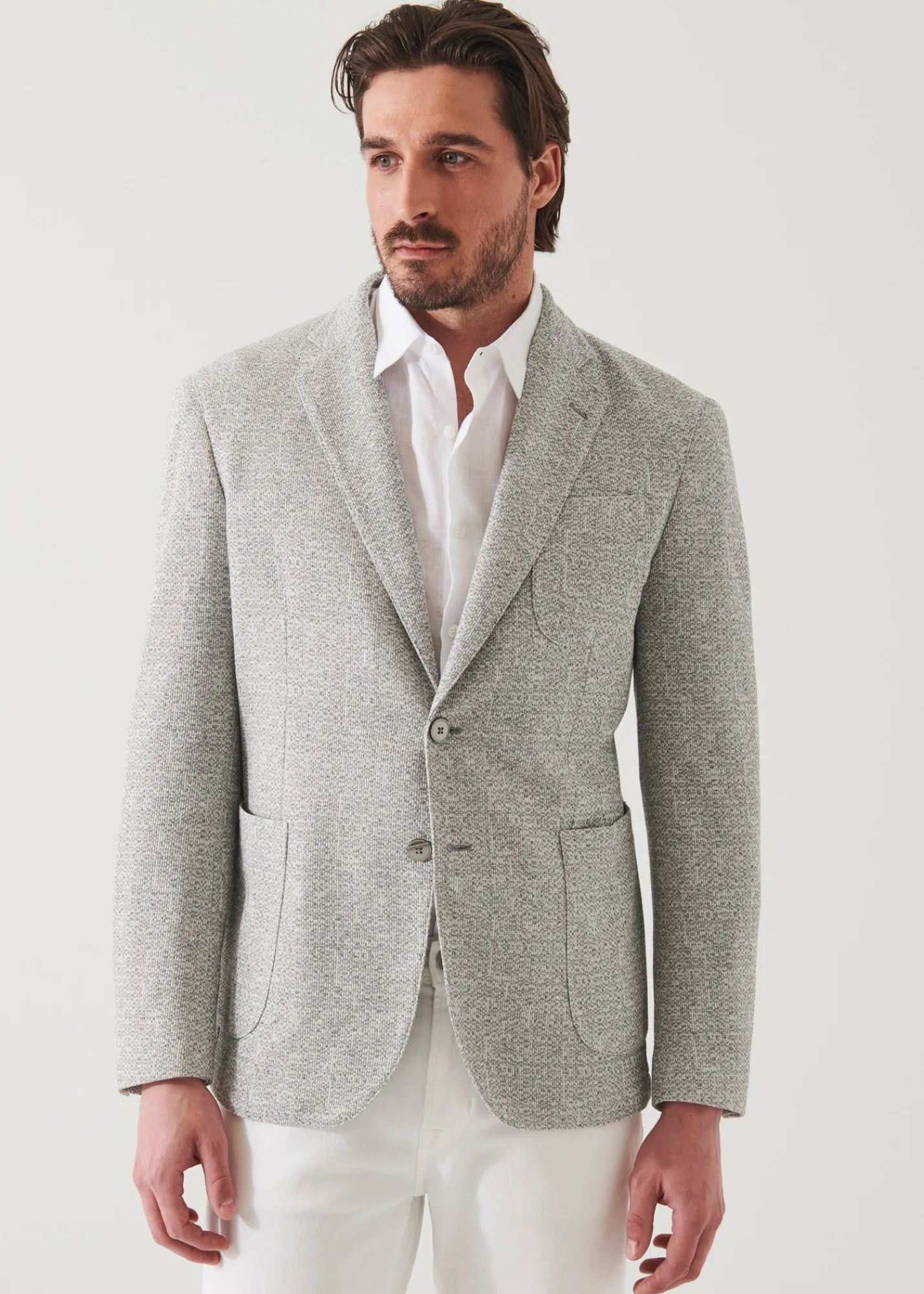 linen_wool_blend_textured_0.webp PATRICK ASSARAF Linen Wool Blend Textured Blazer | Men Blazers
