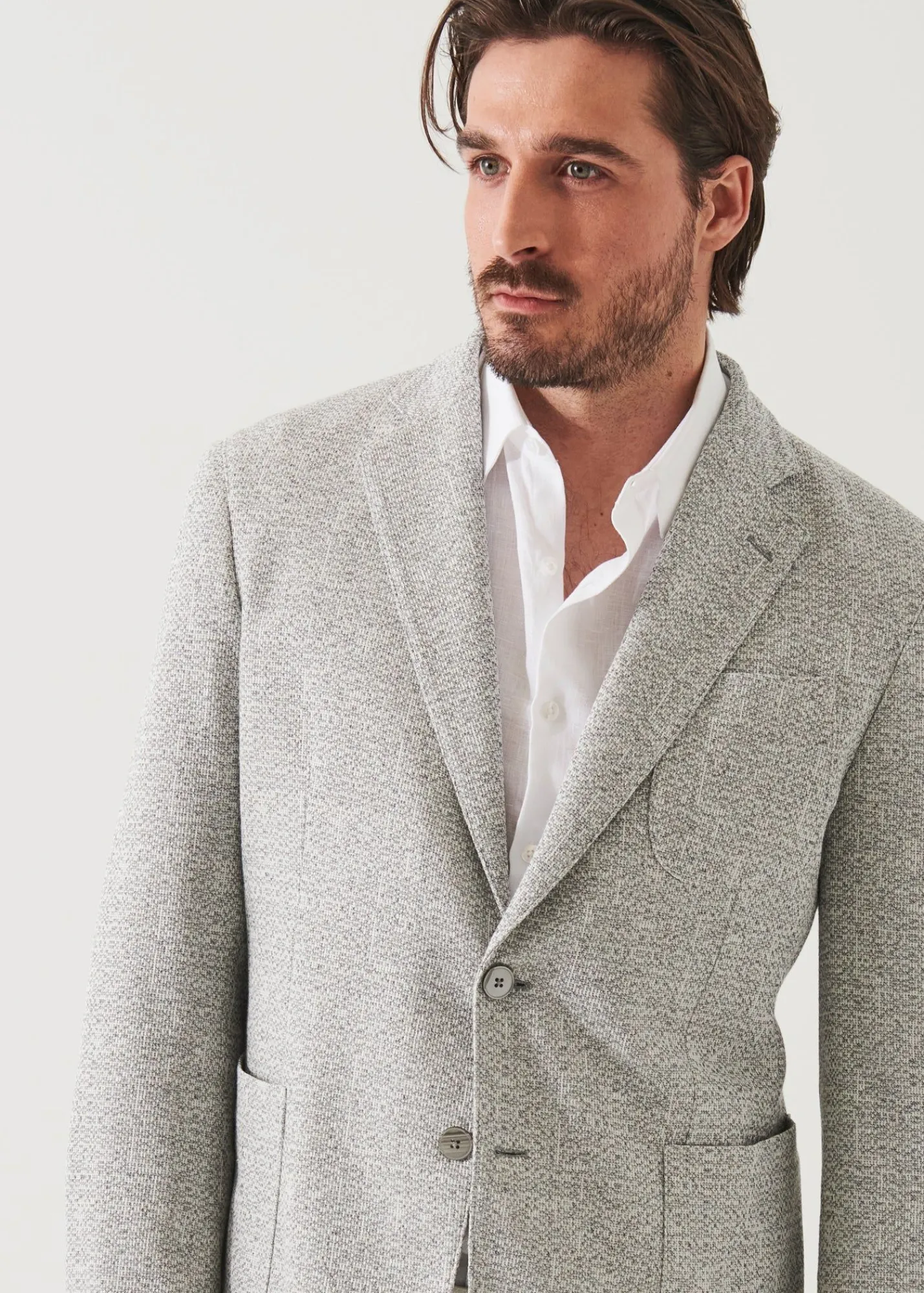 linen_wool_blend_textured_3.webp PATRICK ASSARAF Linen Wool Blend Textured Blazer | Men Blazers