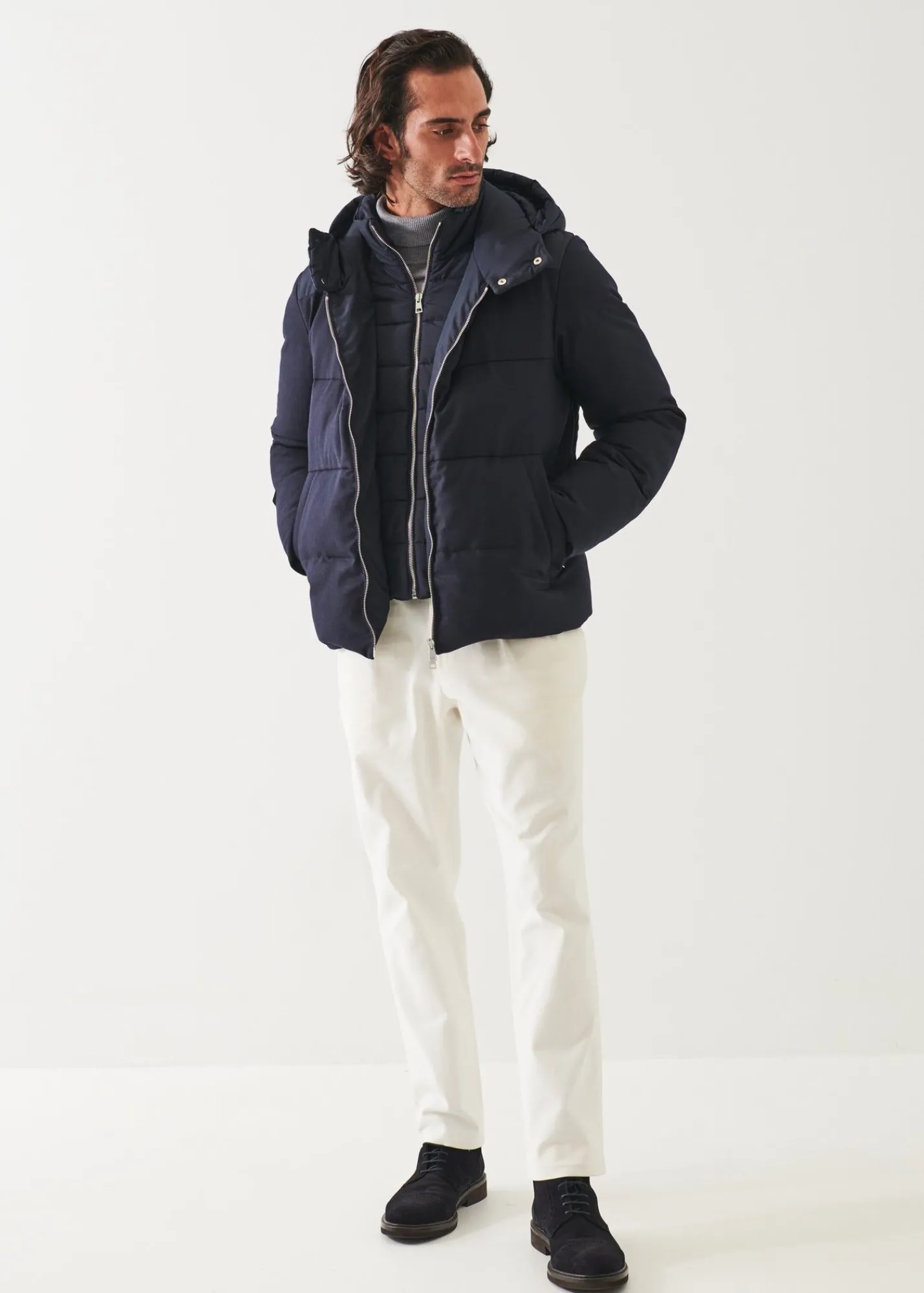 mix_media_quilted_bomber_6.webp PATRICK ASSARAF Mix Media Quilted Bomber | Men Outerwear