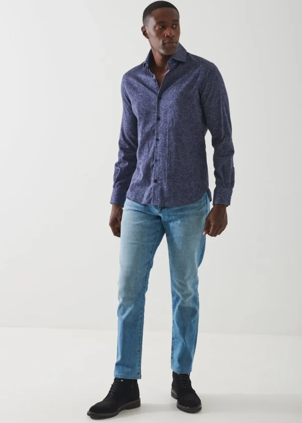 PATRICK ASSARAF Paisley Print Cotton Shirt | Men Shirts