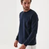 PATRICK ASSARAF Pima Cotton French Terry Sweatshirt | Men Sweatshirts & Hoodies