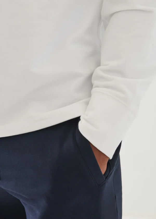 PATRICK ASSARAF Pima Cotton French Terry Sweatshirt | Men Sweatshirts & Hoodies