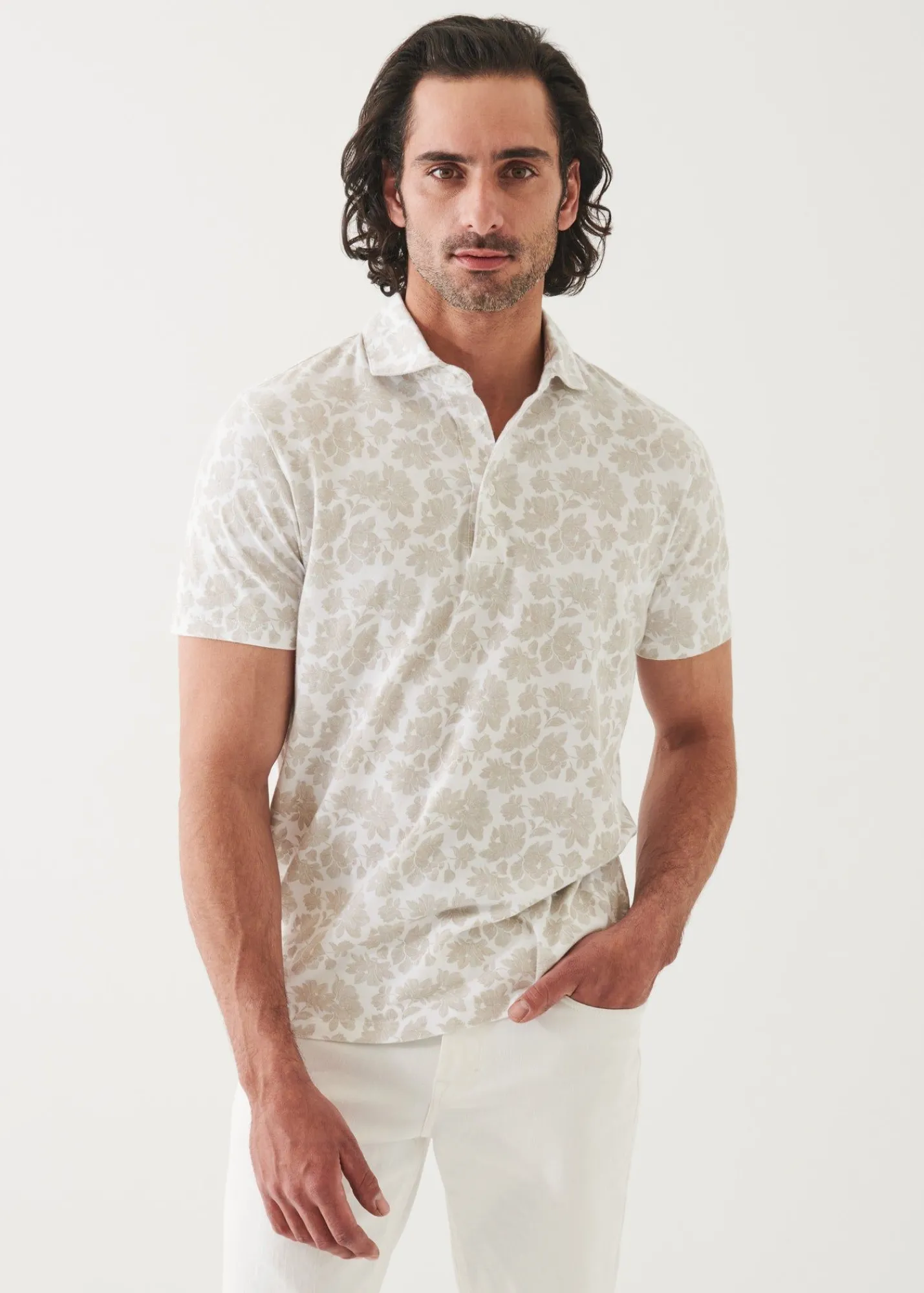 pima_cotton_stretch_print_0-16.webp PATRICK ASSARAF Pima Cotton Stretch Printed Polo | Men Polos