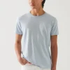 PATRICK ASSARAF Pima Cotton Stretch Printed T-Shirt | Men T-Shirts