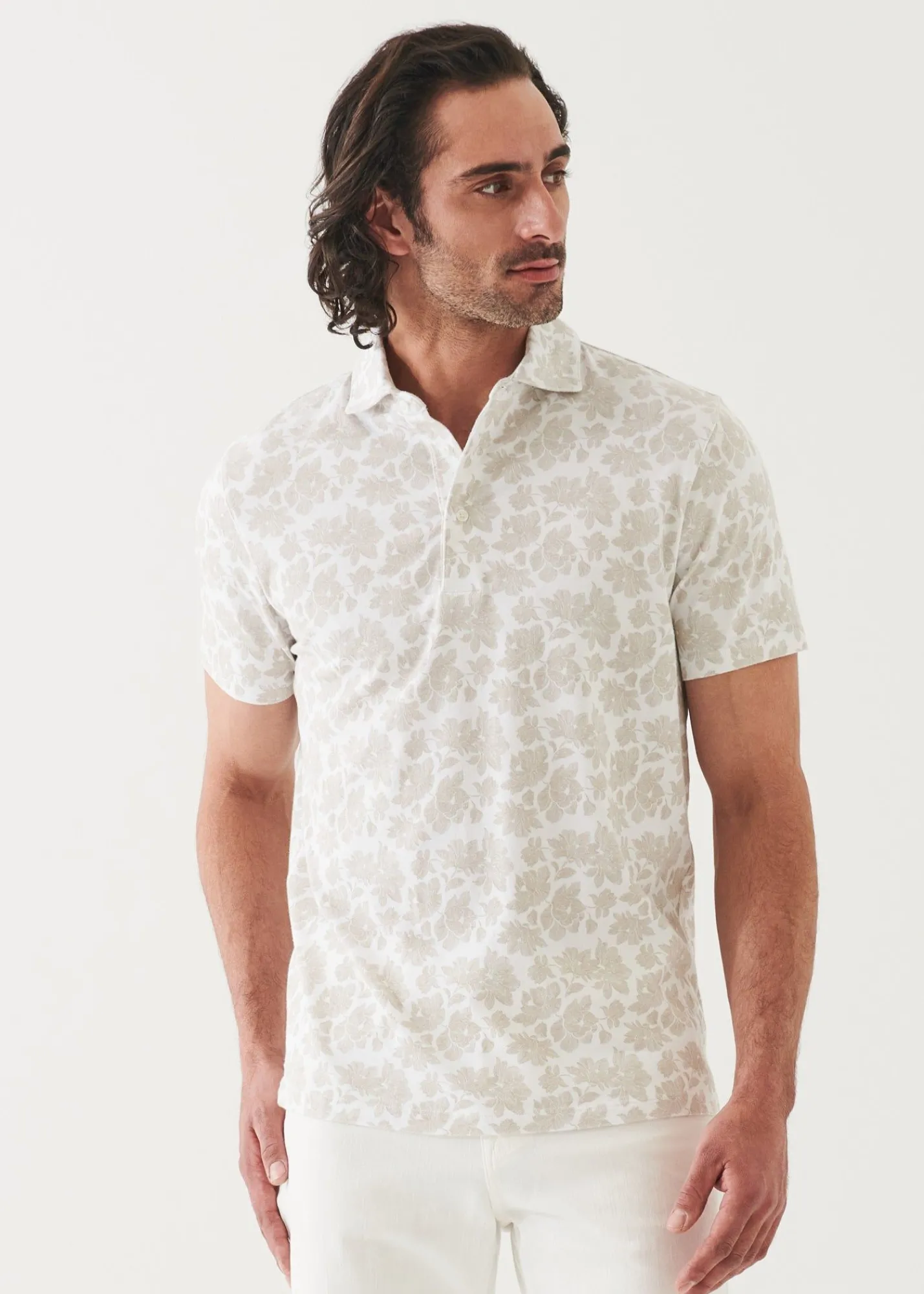 pima_cotton_stretch_print_3-16.webp PATRICK ASSARAF Pima Cotton Stretch Printed Polo | Men Polos