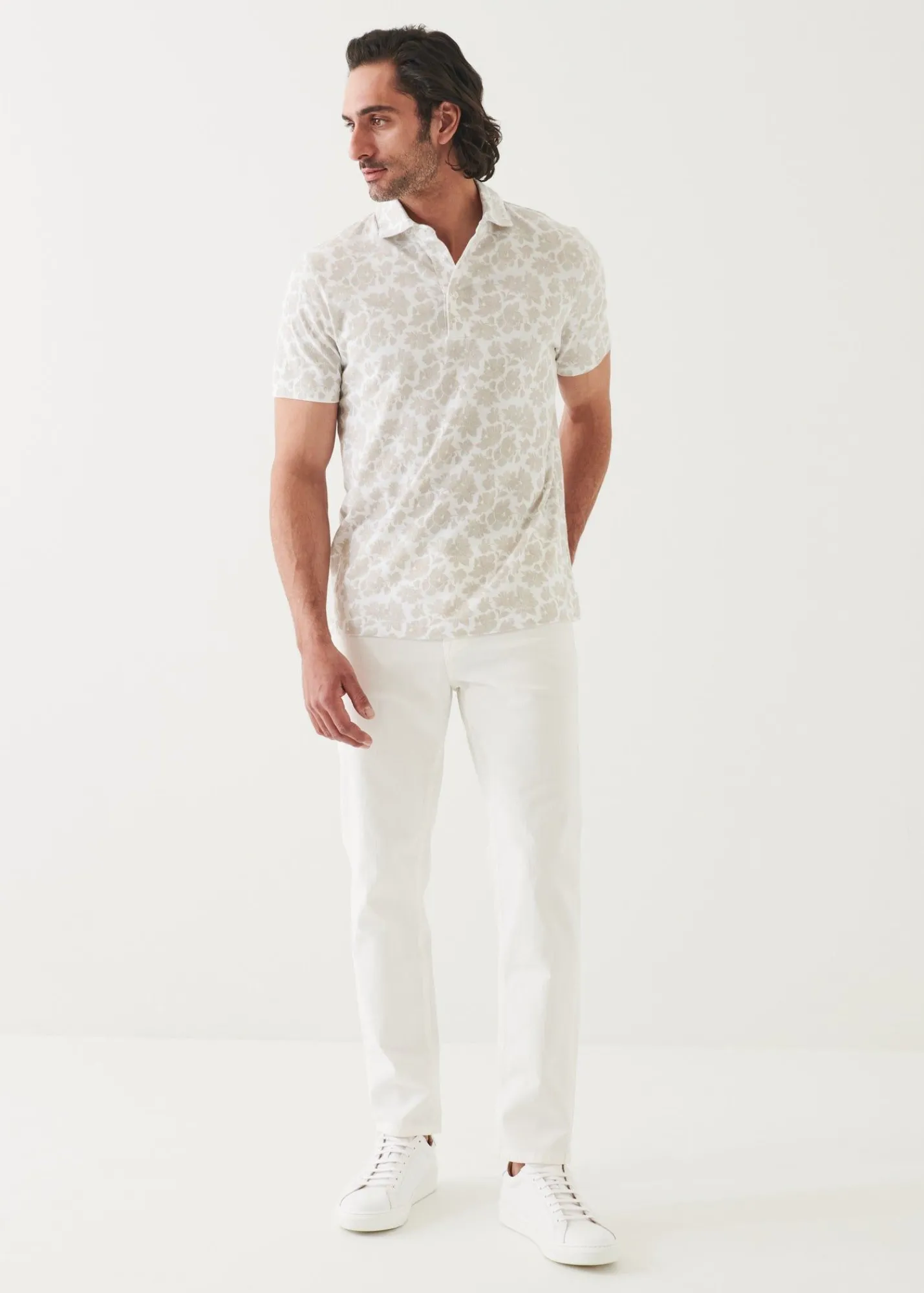 pima_cotton_stretch_print_4-16.webp PATRICK ASSARAF Pima Cotton Stretch Printed Polo | Men Polos