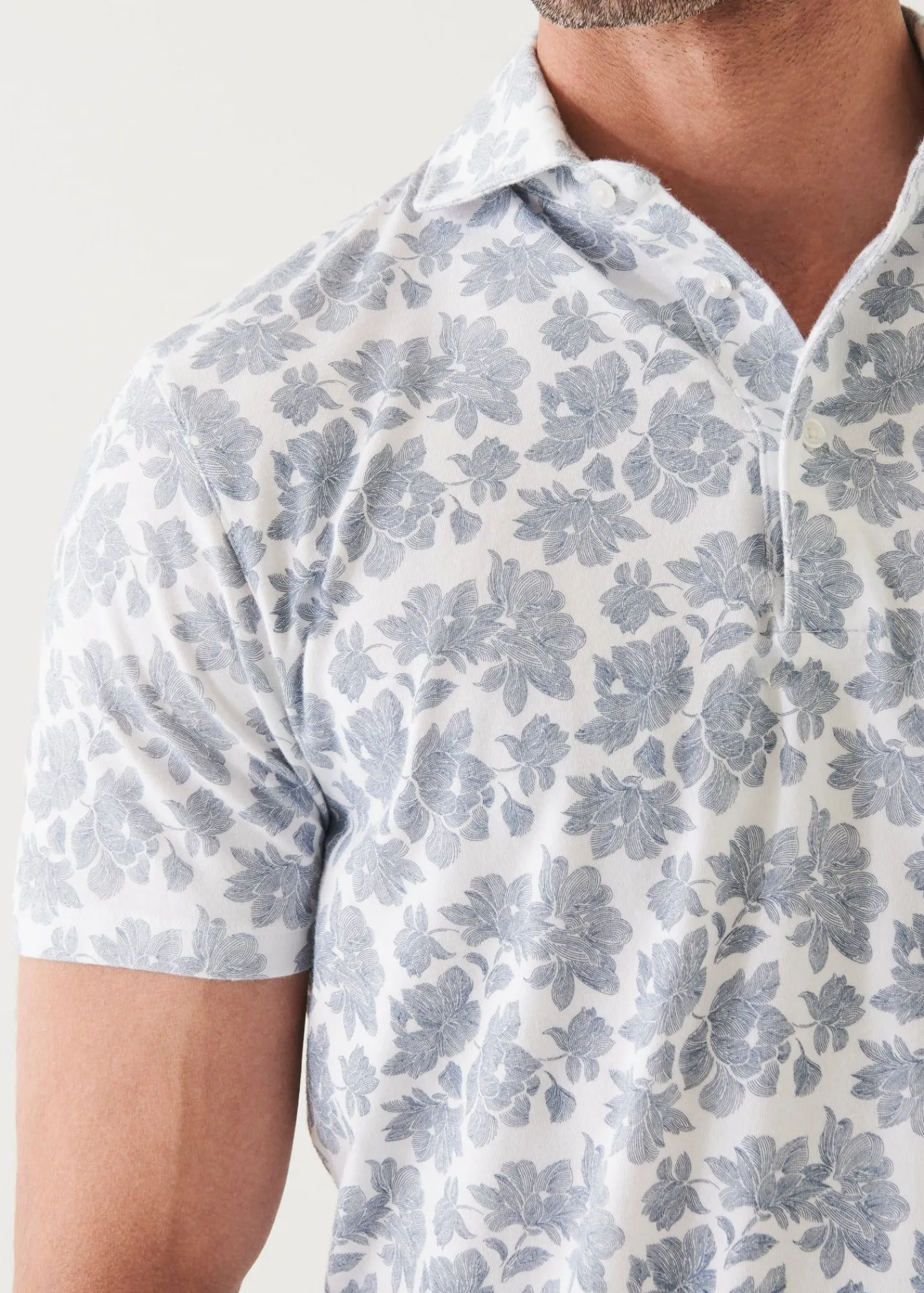 pima_cotton_stretch_print_7-2.webp PATRICK ASSARAF Pima Cotton Stretch Printed Polo | Men Polos