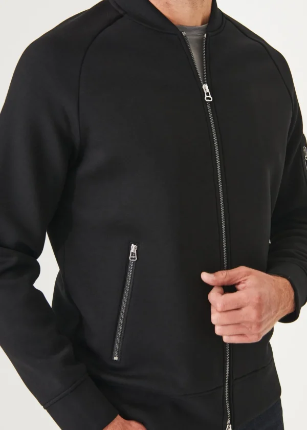PATRICK ASSARAF Scuba Full-Zip Bomber | Men Outerwear