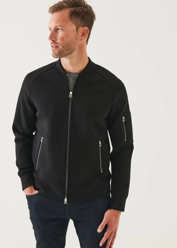 PATRICK ASSARAF Scuba Full-Zip Bomber | Men Outerwear
