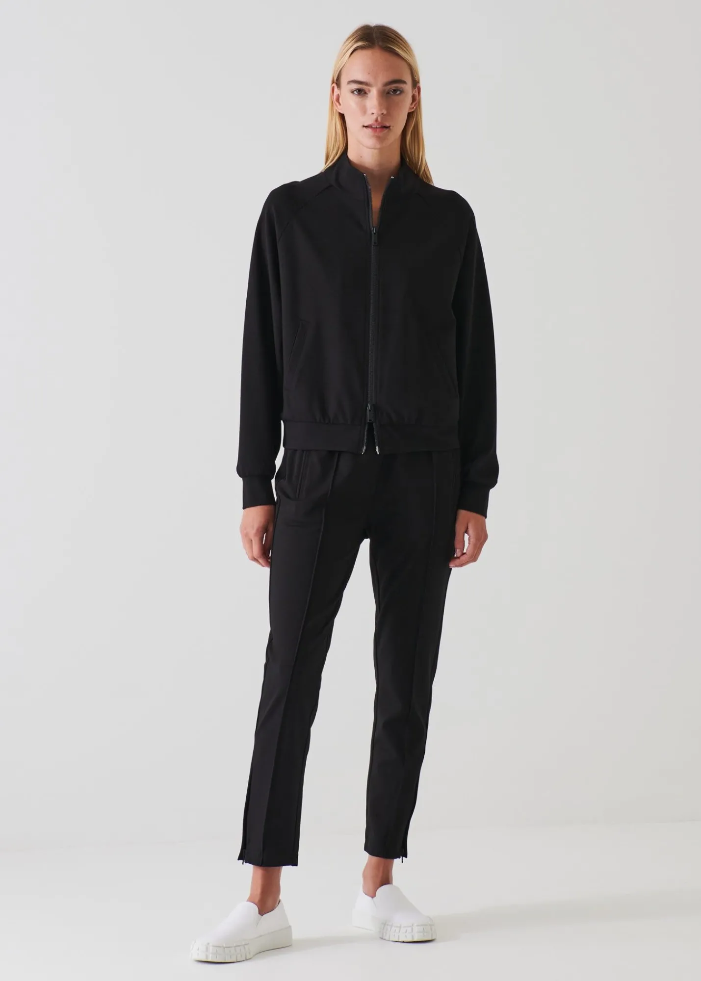 stretch_track_pant_0.webp PATRICK ASSARAF Stretch Track Pant | Women Pants