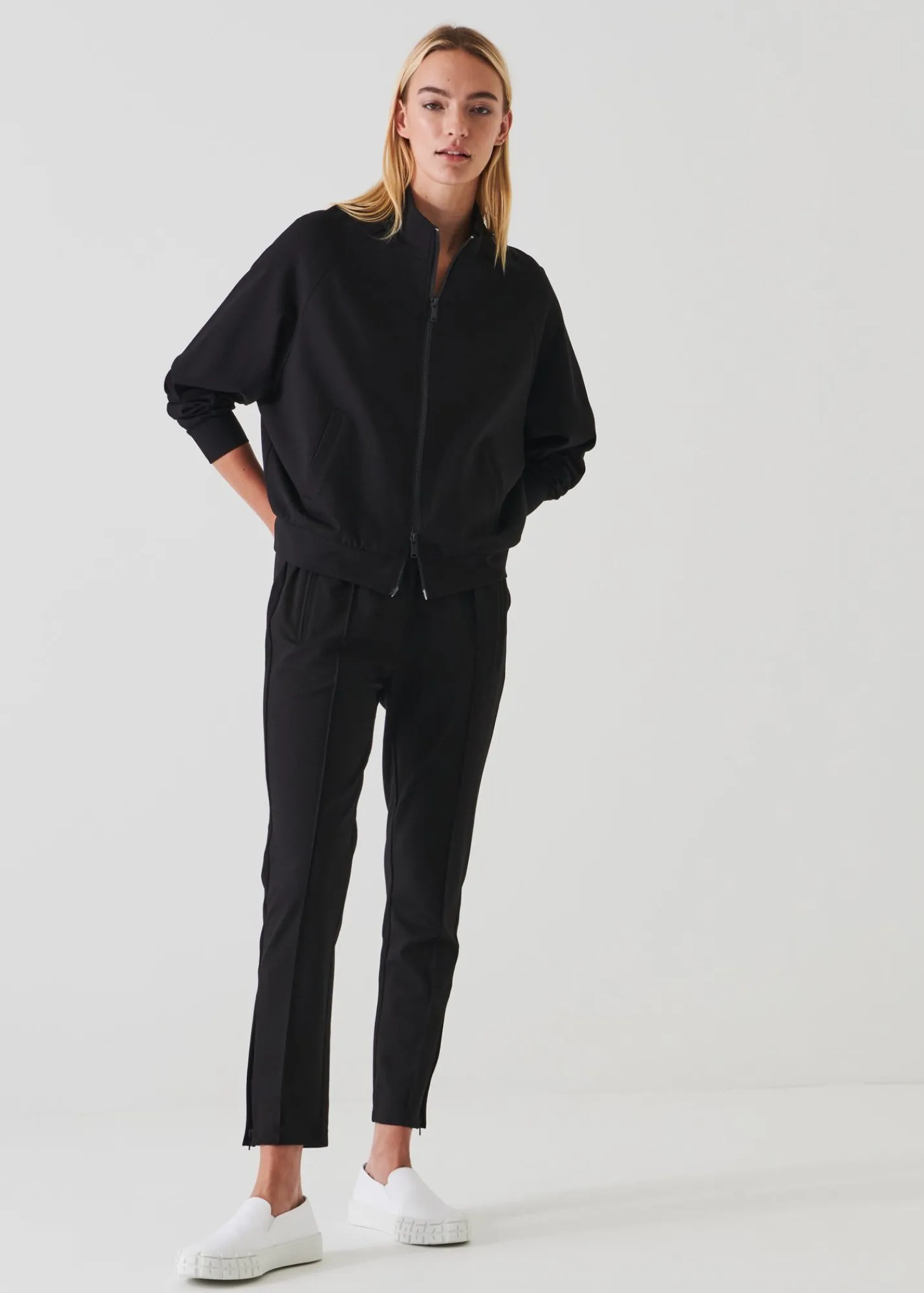 stretch_track_pant_3.webp PATRICK ASSARAF Stretch Track Pant | Women Pants