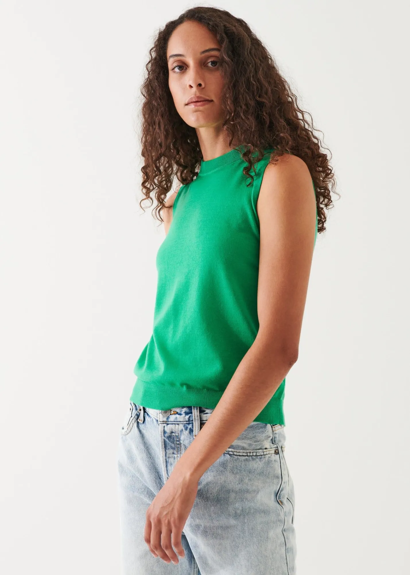 superfine_merino_crew_tan_12.webp PATRICK ASSARAF Superfine Merino Crew Tank | Women Knitwear