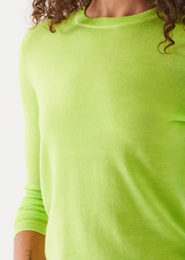 PATRICK ASSARAF Superfine Merino Sunfade Crewneck | Women Knitwear