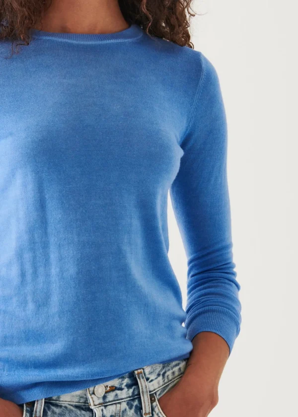 PATRICK ASSARAF Superfine Merino Sunfade Crewneck | Women Knitwear