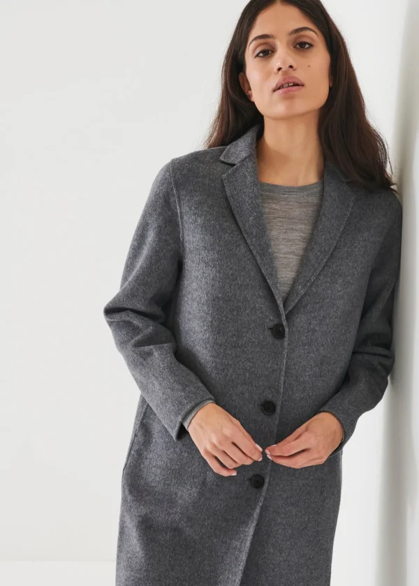 PATRICK ASSARAF Wool Cashmere Coat | Women Outerwear