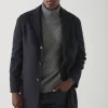 PATRICK ASSARAF Wool Overcoat | Men Outerwear