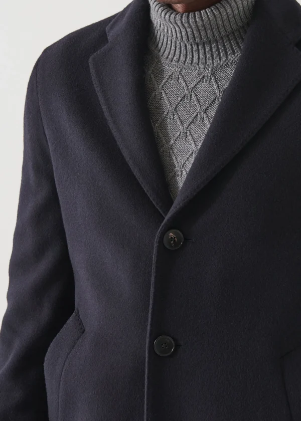 PATRICK ASSARAF Wool Overcoat | Men Outerwear