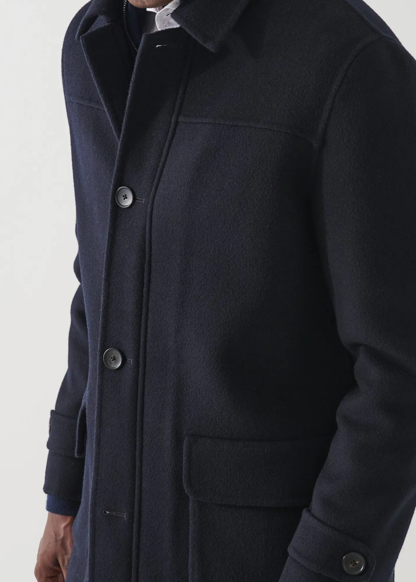 woolcashmere_car_coat_1.webp PATRICK ASSARAF Wool-Cashmere Car Coat | Men Outerwear
